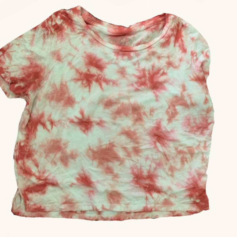 Marble cropped top